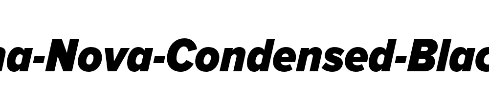 Proxima-Nova-Condensed-Black-Italic