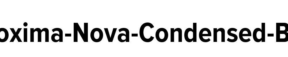 Proxima-Nova-Condensed-Bold