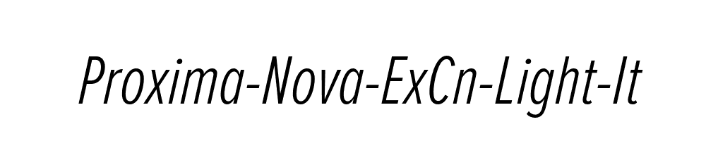 Proxima-Nova-ExCn-Light-It