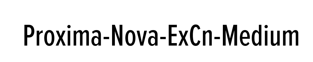 Proxima-Nova-ExCn-Medium