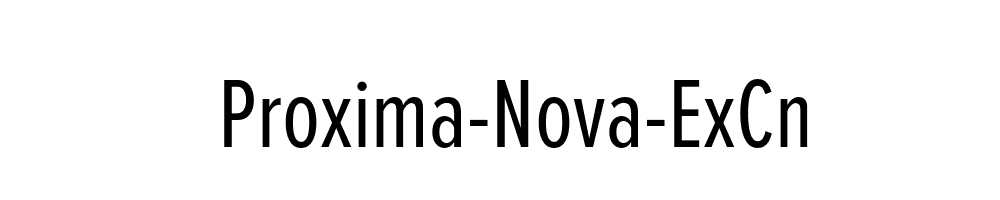 Proxima-Nova-ExCn