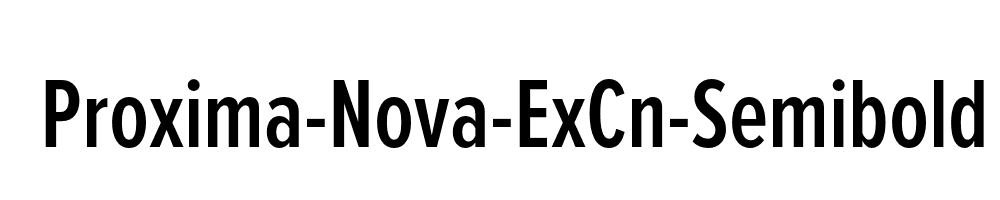 Proxima-Nova-ExCn-Semibold