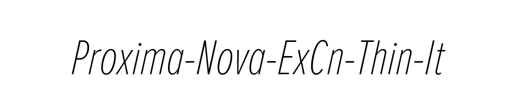 Proxima-Nova-ExCn-Thin-It