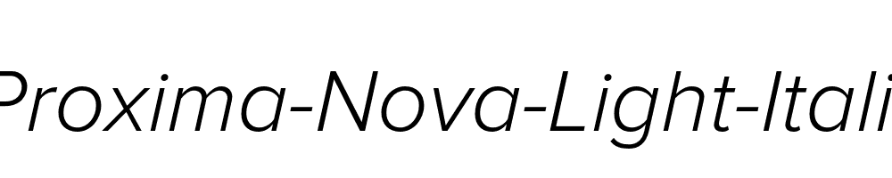 Proxima-Nova-Light-Italic