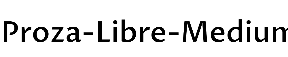 Proza-Libre-Medium