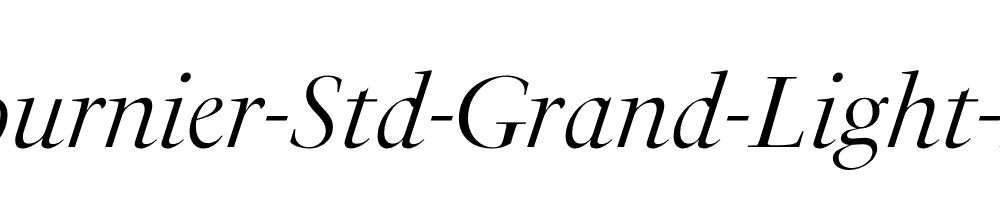 PSFournier-Std-Grand-Light-Italic