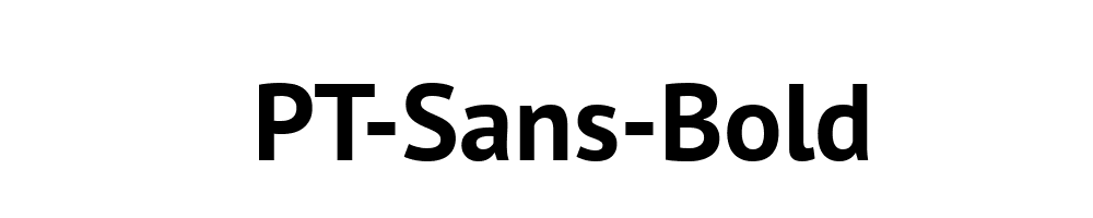 PT-Sans-Bold