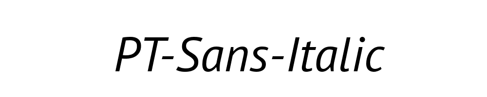 PT-Sans-Italic