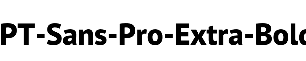 PT-Sans-Pro-Extra-Bold