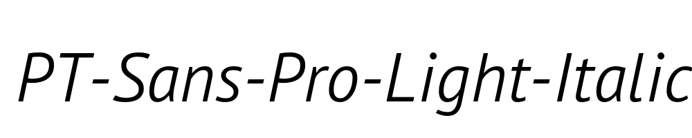 PT-Sans-Pro-Light-Italic