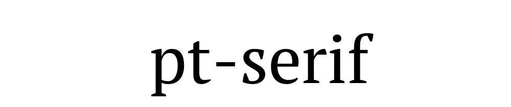 Pt Serif