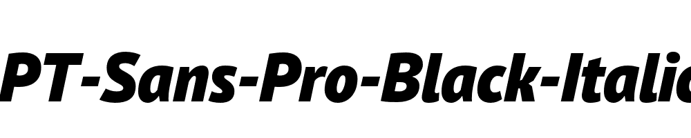 PT-Sans-Pro-Black-Italic