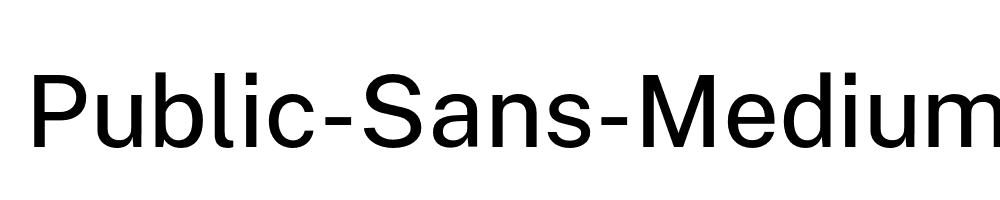 Public-Sans-Medium