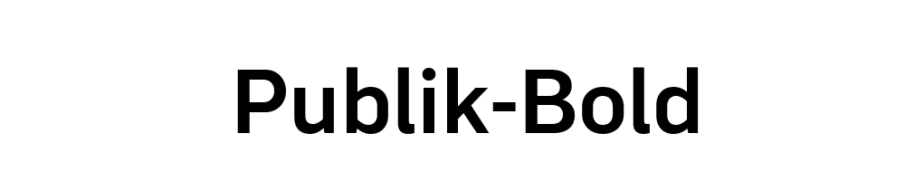 Publik-Bold