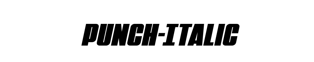 Punch-Italic