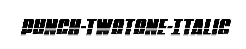 Punch-Twotone-Italic