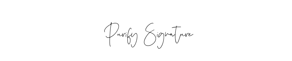 Purify Signature