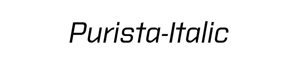 Purista-Italic