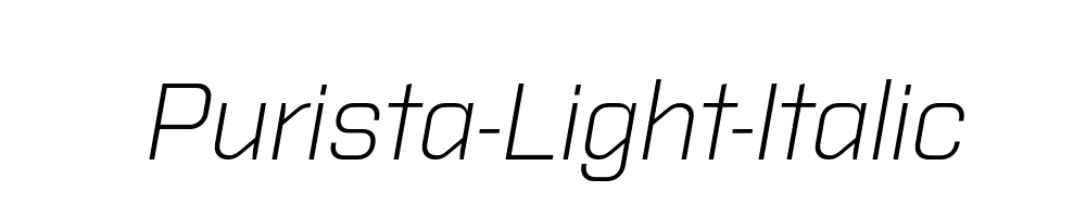 Purista-Light-Italic