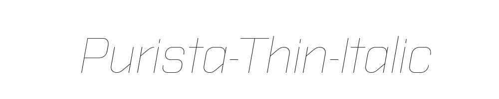 Purista-Thin-Italic