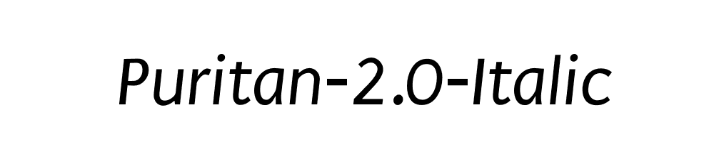 Puritan-2.0-Italic