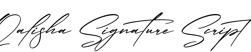 Qalisha Signature Script