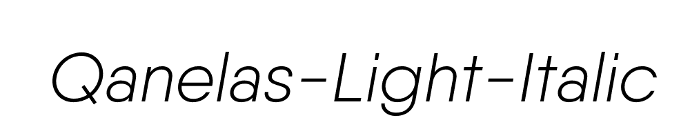 Qanelas-Light-Italic