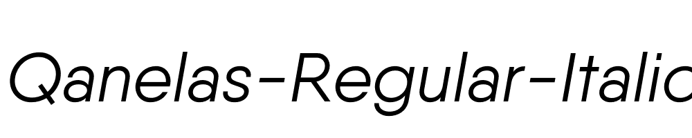 Qanelas-Regular-Italic