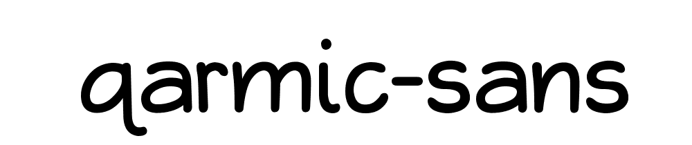 Qarmic Sans