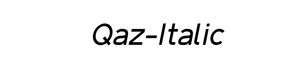 Qaz-Italic