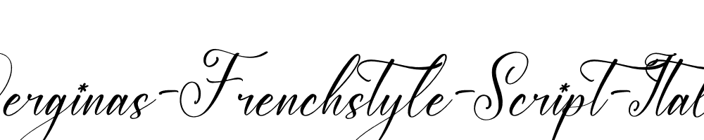 Qerginas-Frenchstyle-Script-Italic