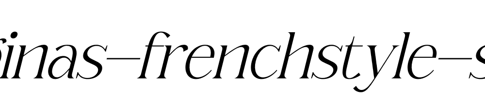 Qerginas Frenchstyle Script