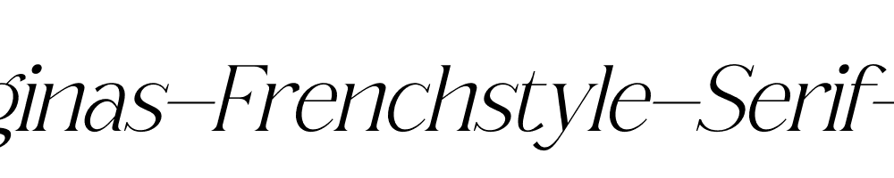 Qerginas-Frenchstyle-Serif-Italic