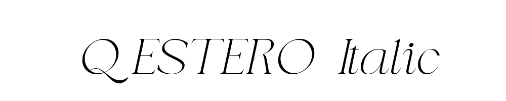 QESTERO-Italic