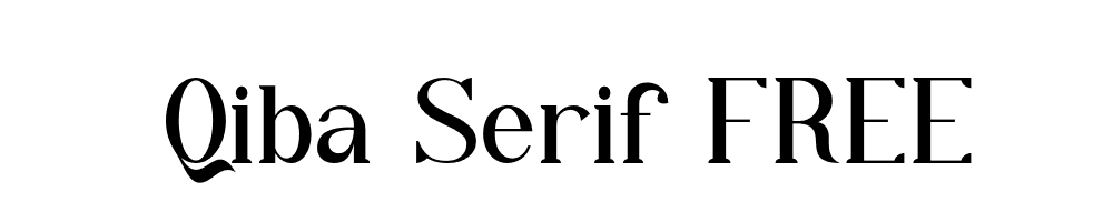 Qiba-Serif-FREE