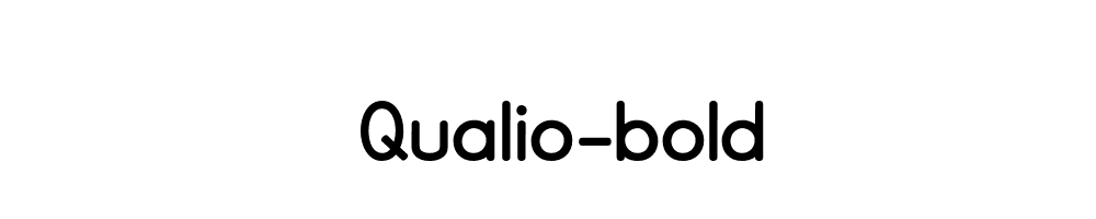 Qualio-bold