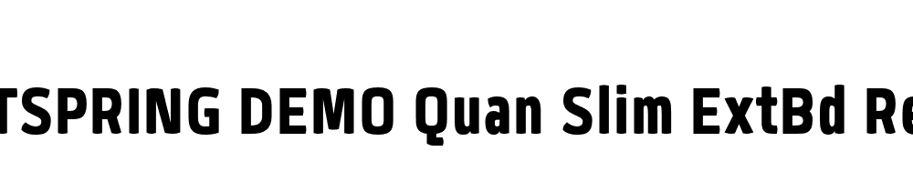  DEMO Quan Slim ExtBd Regular