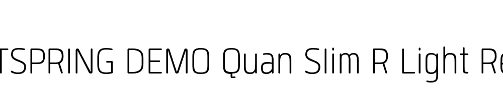  DEMO Quan Slim R Light Regular