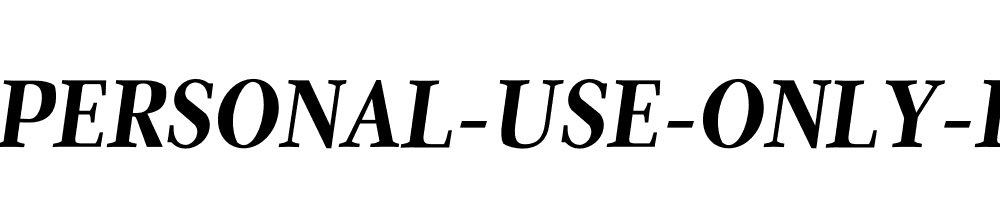 Quanton-PERSONAL-USE-ONLY-Bold-Italic