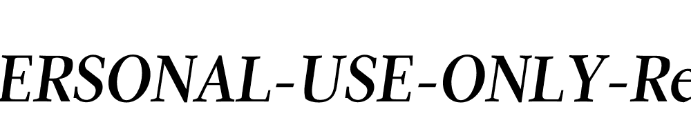 Quanton-PERSONAL-USE-ONLY-Regular-Italic