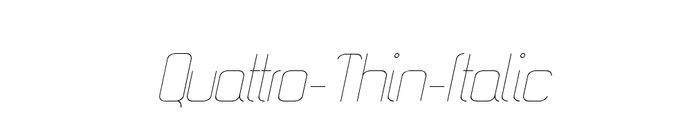 Quattro-Thin-Italic