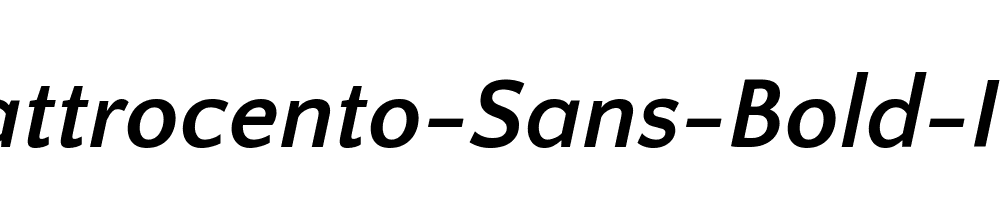 Quattrocento-Sans-Bold-Italic