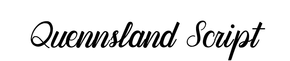 Quennsland Script