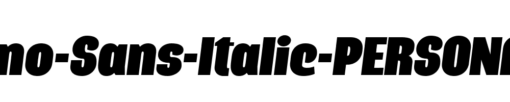 Querino-Sans-Italic-PERSONAL-USE