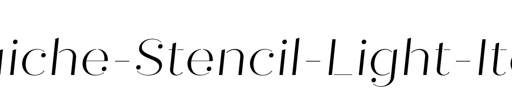 Quiche-Stencil-Light-Italic