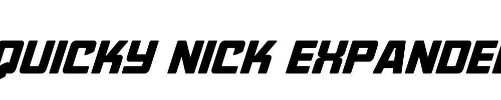 Quicky Nick Expanded