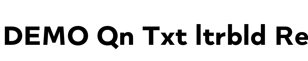 FSP DEMO Qn Txt ltrbld Regular