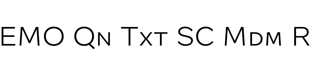 FSP DEMO Qn Txt SC Mdm Regular