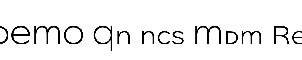 FSP DEMO Qn ncs Mdm Regular