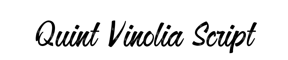 Quint Vinolia Script